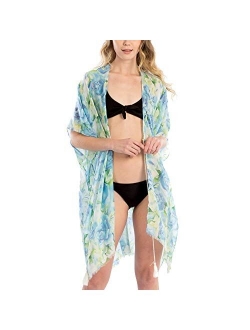 Me Plus Women Summer Beach Swimsuit Cover Up Kimono Cardigan