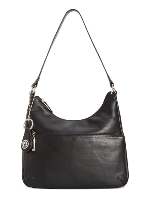 Giani Bernini Nappa Leather Hobo Bag, Created for Macy's