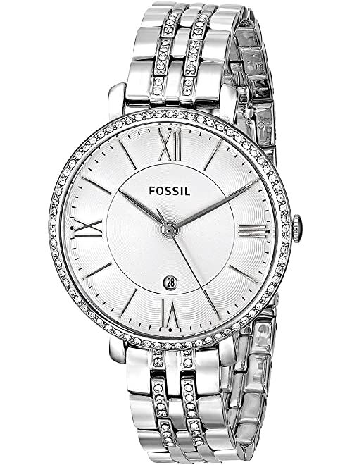 Fossil Jacqueline Three-Hand Stainless Steel Watch