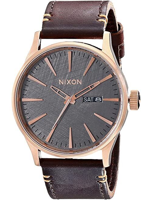 Nixon Sentry Leather