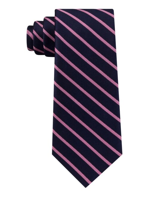 Tommy Hilfiger Men's Exotic Stripe Silk Tie