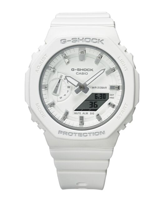 Casio G-Shock Women's Analog-Digital White Resin Strap Watch 43mm