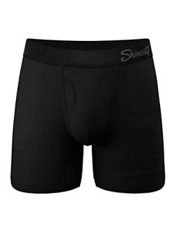 Shinesty Men's Pouch Boxer Briefs - Micro Modal Ball Hammock Underwear with Fly