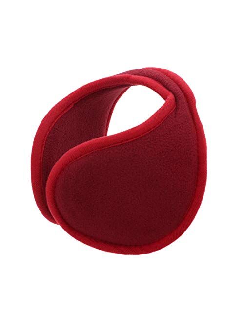 Ear Warmers Men Women Solid Polar Fleece Winter Earmuff