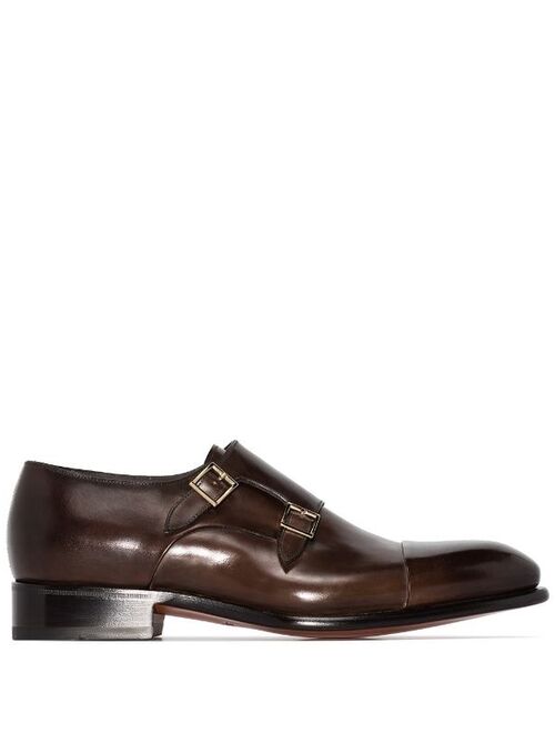 Carter Double Monk Strap Shoes