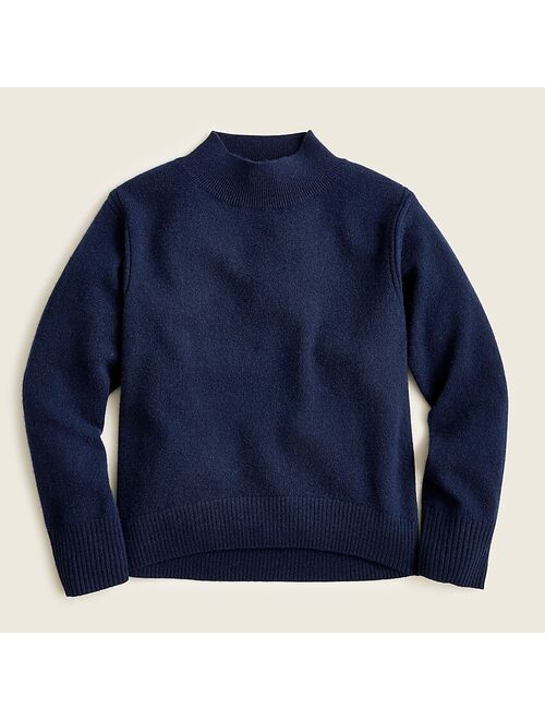 J.Crew Girls' cashmere mockneck sweater