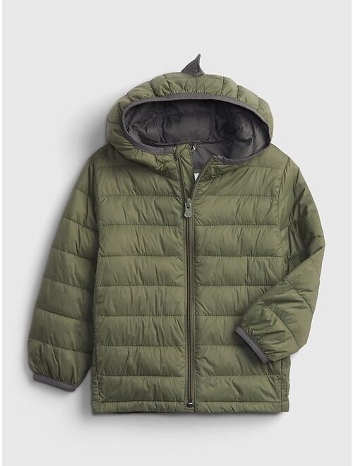 GAP Toddler Dinosaur ColdControl Recycled Puffer Jacket