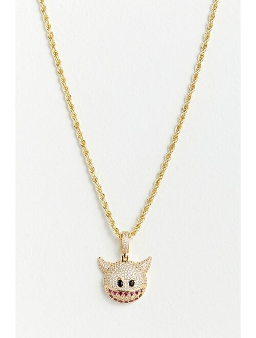 King Ice Devil Emoji Necklace