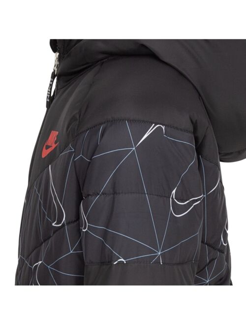 Nike Toddler Boys Sportswear Swoosh Fill Printed Jacket