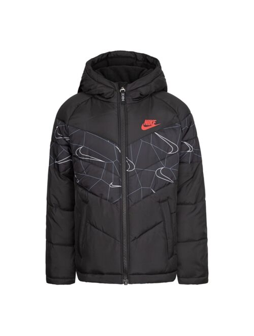 Nike Toddler Boys Sportswear Swoosh Fill Printed Jacket