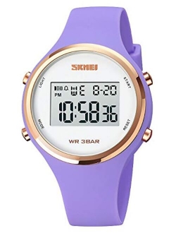 GOSASA Outdoor Sport Watches Alarm Clock 5Bar Waterproof LED Digital Watch