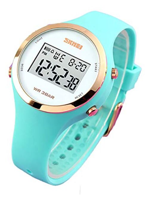 GOSASA Outdoor Sport Watches Alarm Clock 5Bar Waterproof LED Digital Watch