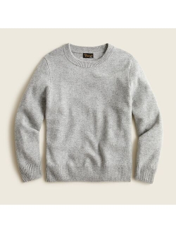 Kids' cashmere crewneck sweater