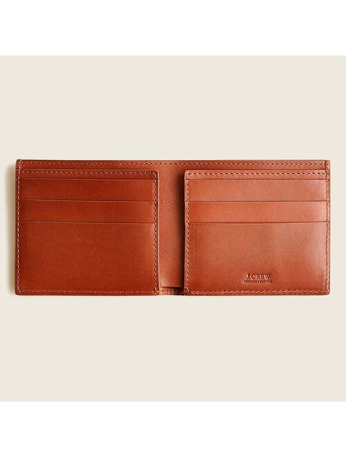 J.Crew Leather billfold wallet