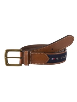 Ribbon Inlay Men's Belt