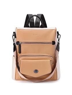 Backpack Purse for Women Leather convertible Fashion Bookbag Large Anti-theft Bags