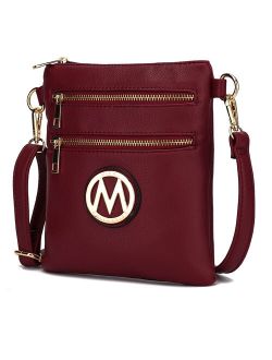 Burgundy Medina Crossbody Bag