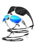 KUGUAOK Polarized Sports Sunglasses for Men Driving Cycling Fishing Sun  Glasses 100% UV Protection Goggles
