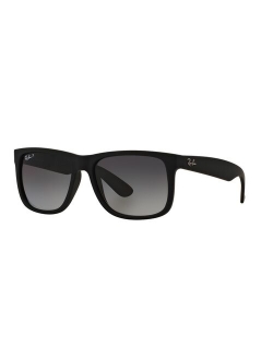 Justin RB4165 55mm Rectangle Polarized Sunglasses