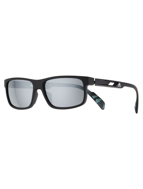 Men's adidas Thin Rectangular Sport Sunglasses