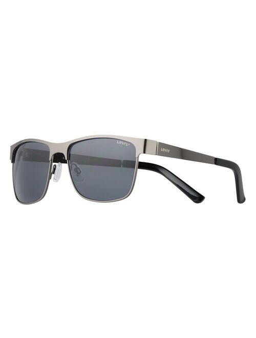 Levi's ® 57mm Preppy Rectangle Sunglasses