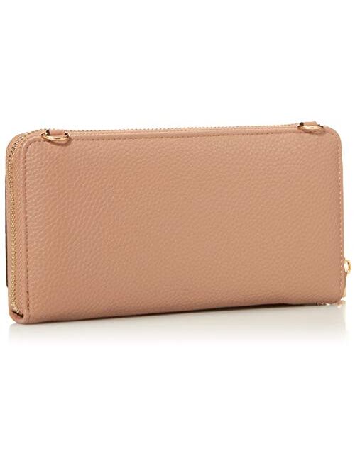 Amazon Essentials Wristlet Wallet for Women (with cell phone pocket & removable cross-body strap)