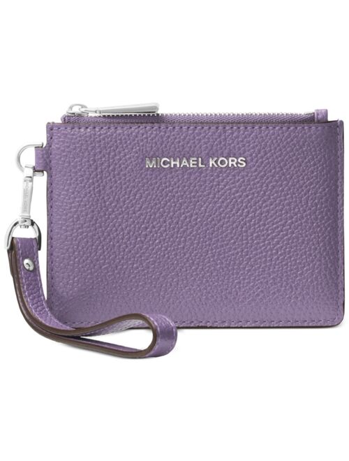 Michael Kors Mercer Pebble Leather Coin Purse