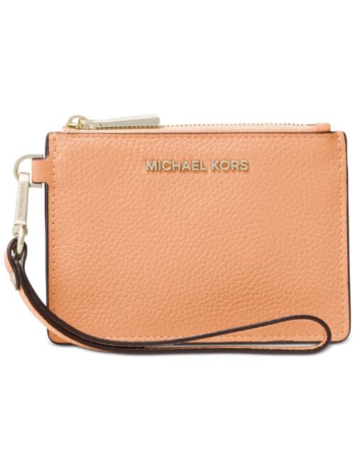 Michael Kors Mercer Pebble Leather Coin Purse