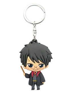 HARRY POTTER Kawaii 3D Foam Key Ring Key Accessory Multi-colored, 3"