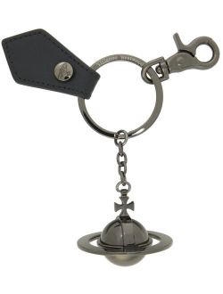 Vivienne Westwood Gunmetal Debbie 3D Orb Keychain