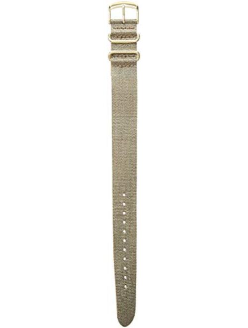 Timex Single-Layer 20mm Slip-Thru Strap