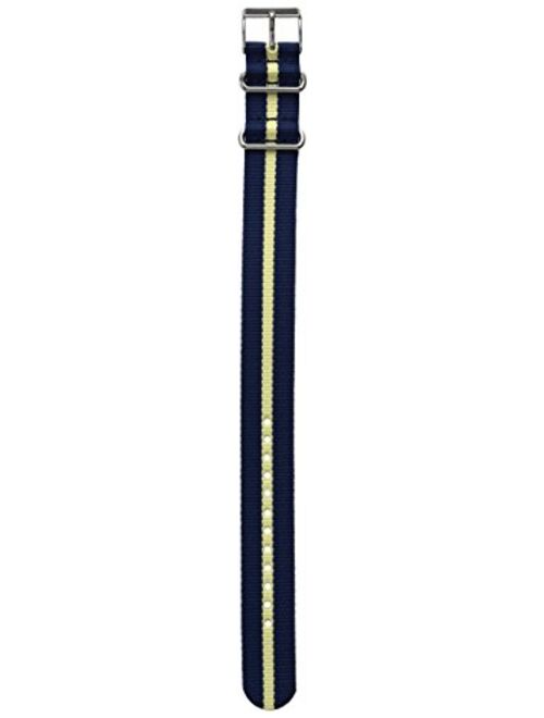 Timex Single-Layer 20mm Slip-Thru Strap