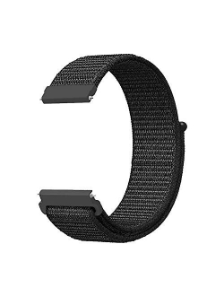 Morsey 22mm Soft Nylon Watch Bands Compatible for Samsung Galaxy Watch 46mm/Samsung Galaxy Watch 3 45mm/Gear S3 Frontier/Classic, Sport Strap Wristband Replacement Bracel