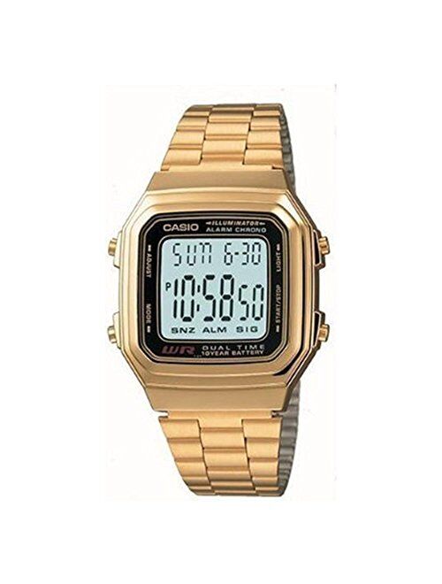 Casio Watch - A178WGA1A (Size: Men)