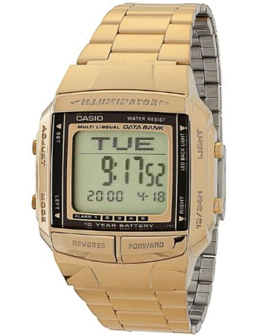 Casio Gold & Black Digital Watch - Gold / One Size DB-360G-9A