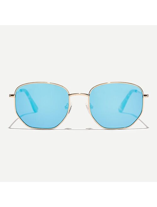 J.Crew Geometric wire-frame sunglasses