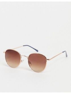 Selected Femme Round Sunglasses