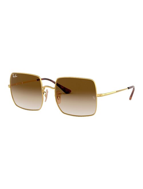 Women's Ray-Ban RB1971 Square Metal Sunglasses