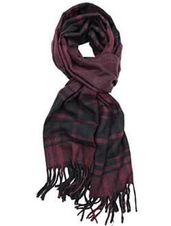 Achillea Scottish Tartan Plaid Cashmere Feel Winter Warm Scarf Unisex