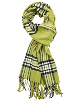 Achillea Scottish Tartan Plaid Cashmere Feel Winter Warm Scarf Unisex