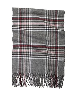 Achillea Scottish Tartan Plaid Cashmere Feel Winter Warm Scarf Unisex