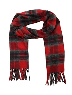 Achillea Scottish Tartan Plaid Cashmere Feel Winter Warm Scarf Unisex