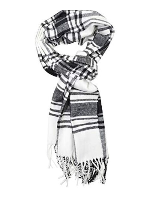 Achillea Scottish Tartan Plaid Cashmere Feel Winter Warm Scarf Unisex