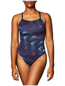 Women's Swimsuit One Piece Endurance  Flyback Block Adult Team Colors