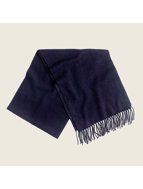 J.Crew Solid cashmere scarf