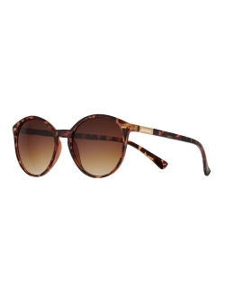 Women's LC Lauren Conrad 66mm Sand Dollar Round Cat Eye Sunglasses