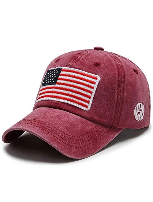 Uphily American Flag Hats