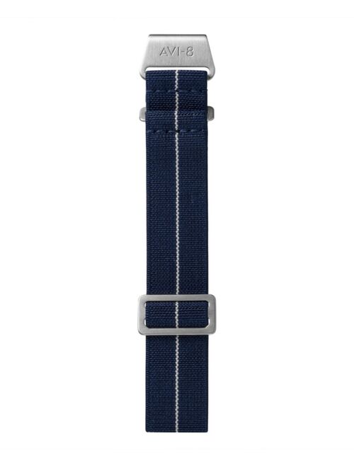 AVI-8 Men's Paratrooper Navy Blue Nylon Strap, 22mm