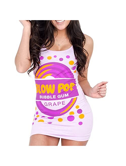 Blow Pop Bubble Gum Candy Tunic Tank Dresses