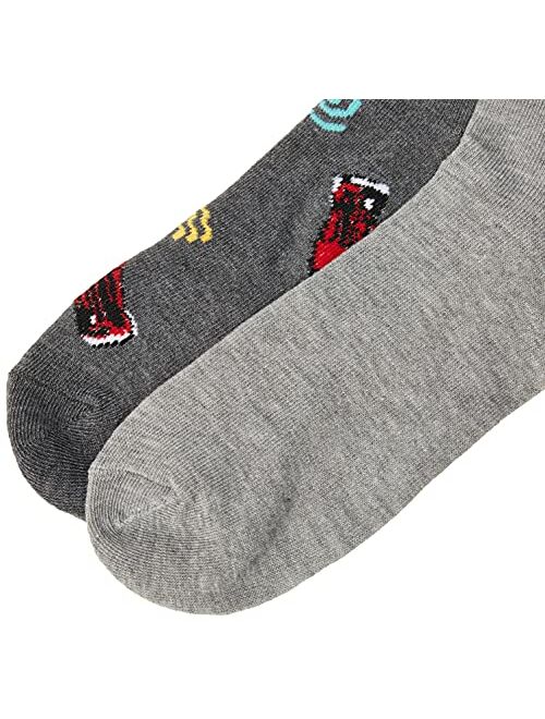 Coca-Cola Brands Men's 2 Pack Crew Socks